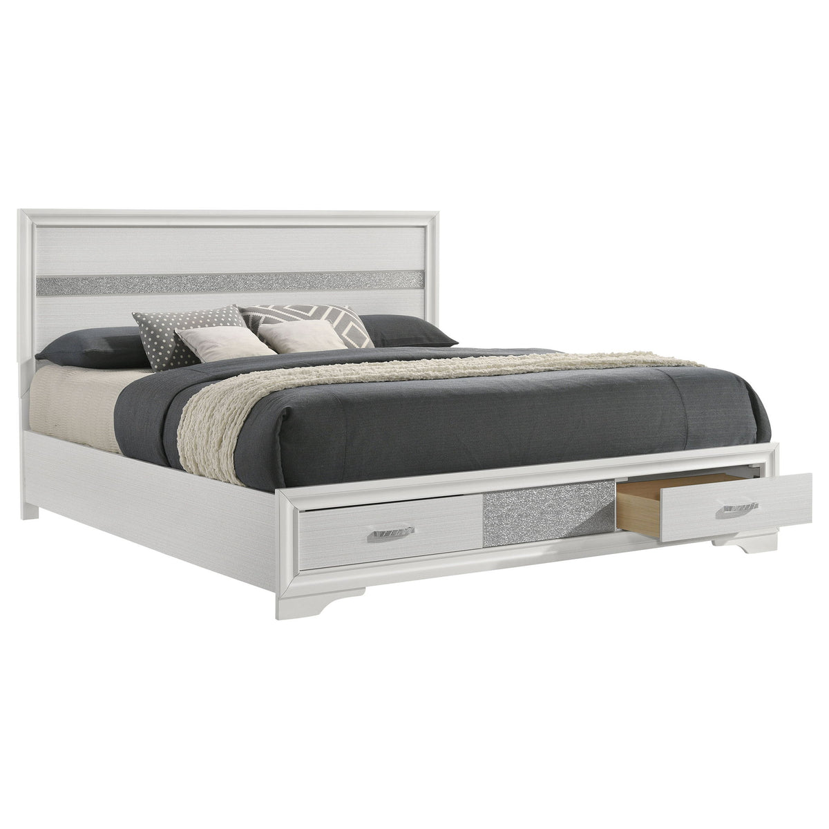 Storage Platform Bed 2 Drawer