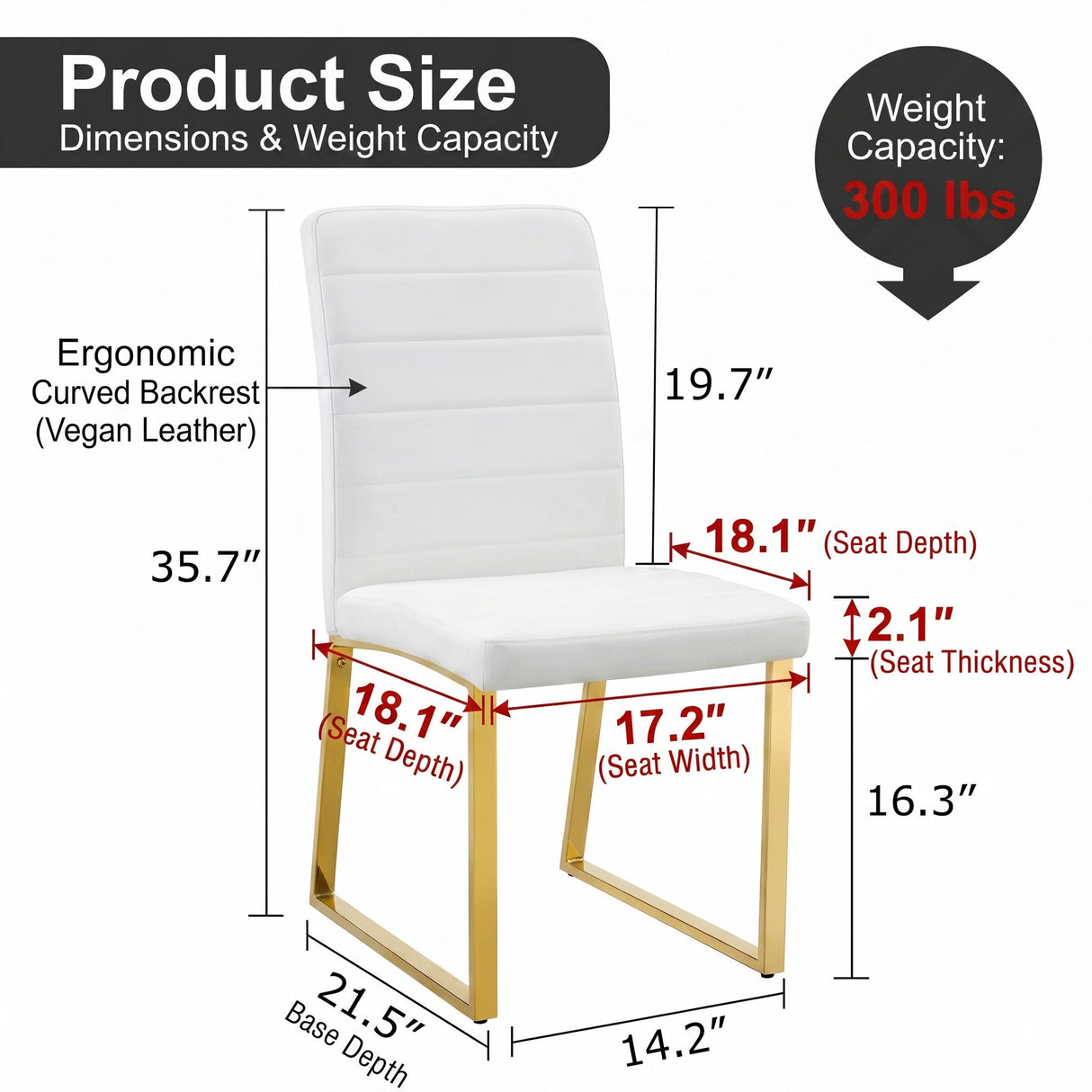 Oversized Ergonomic Dining Chairs For Home