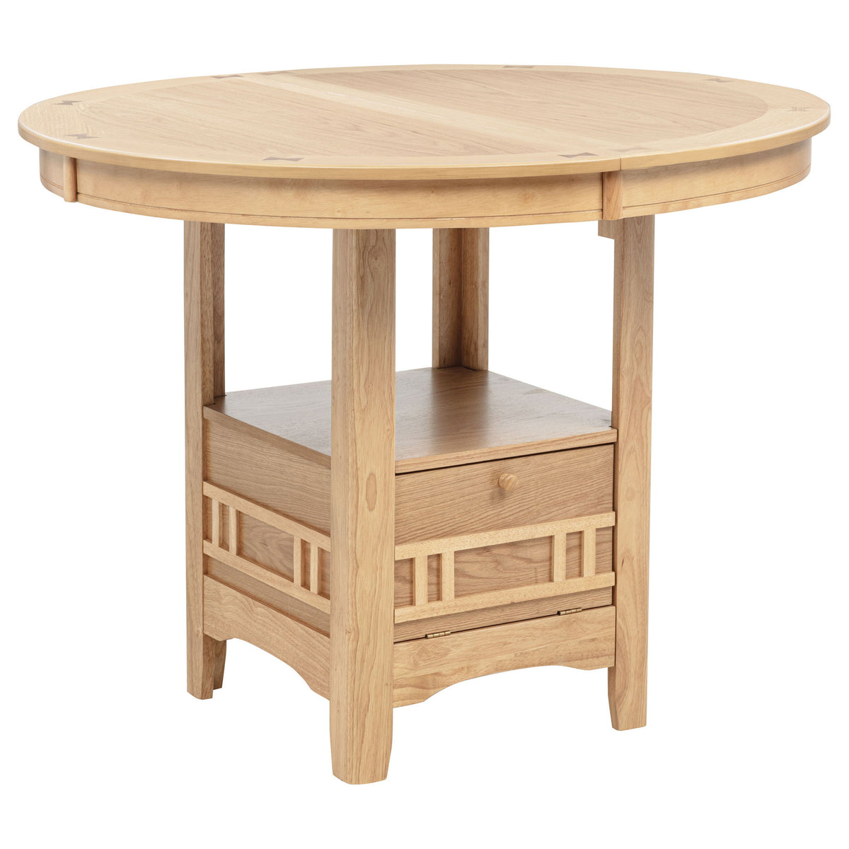 Davis - Counter Height Extension Dining Table - Light Oak