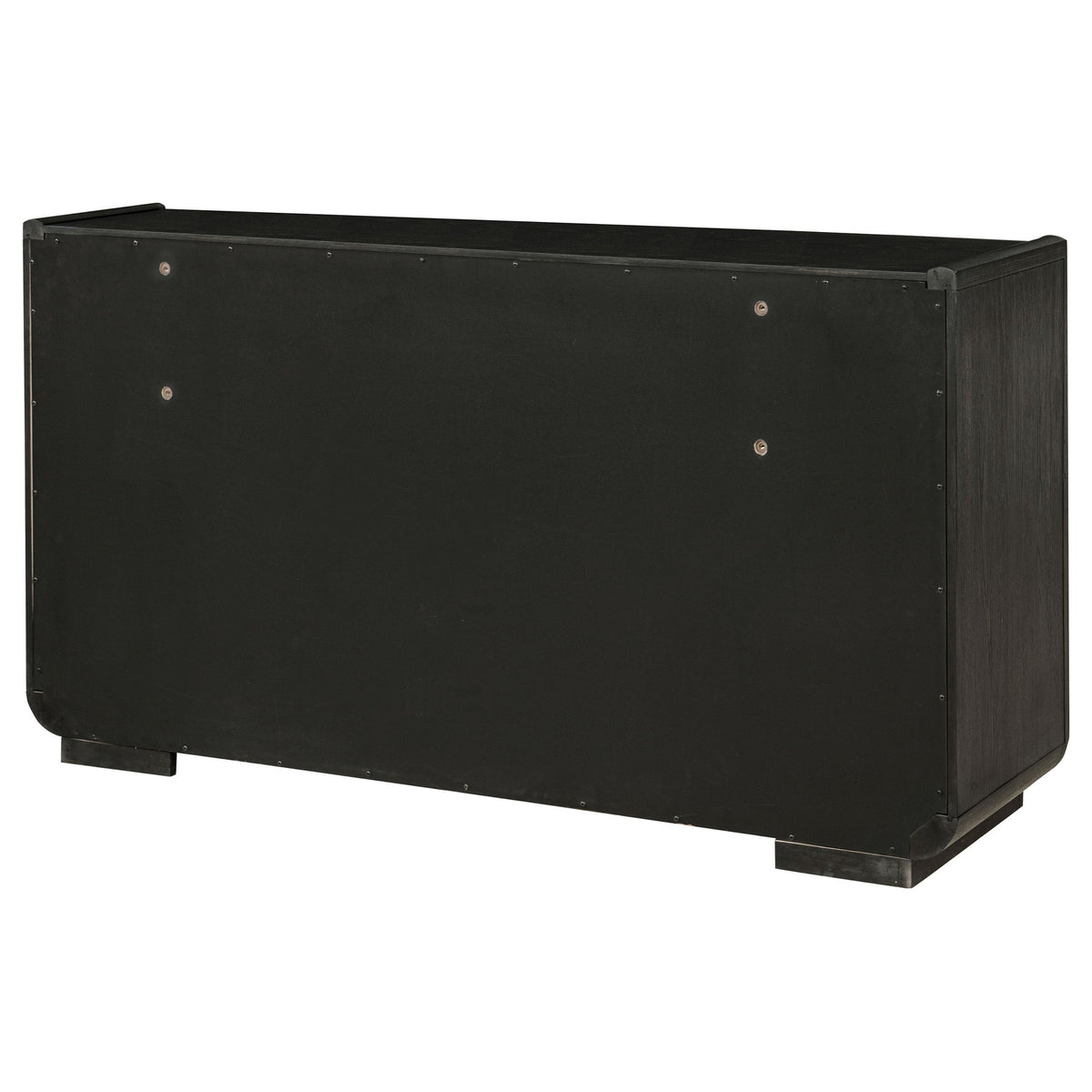 Bangor - 8 Drawer Bedroom Dresser Cabinet - Black