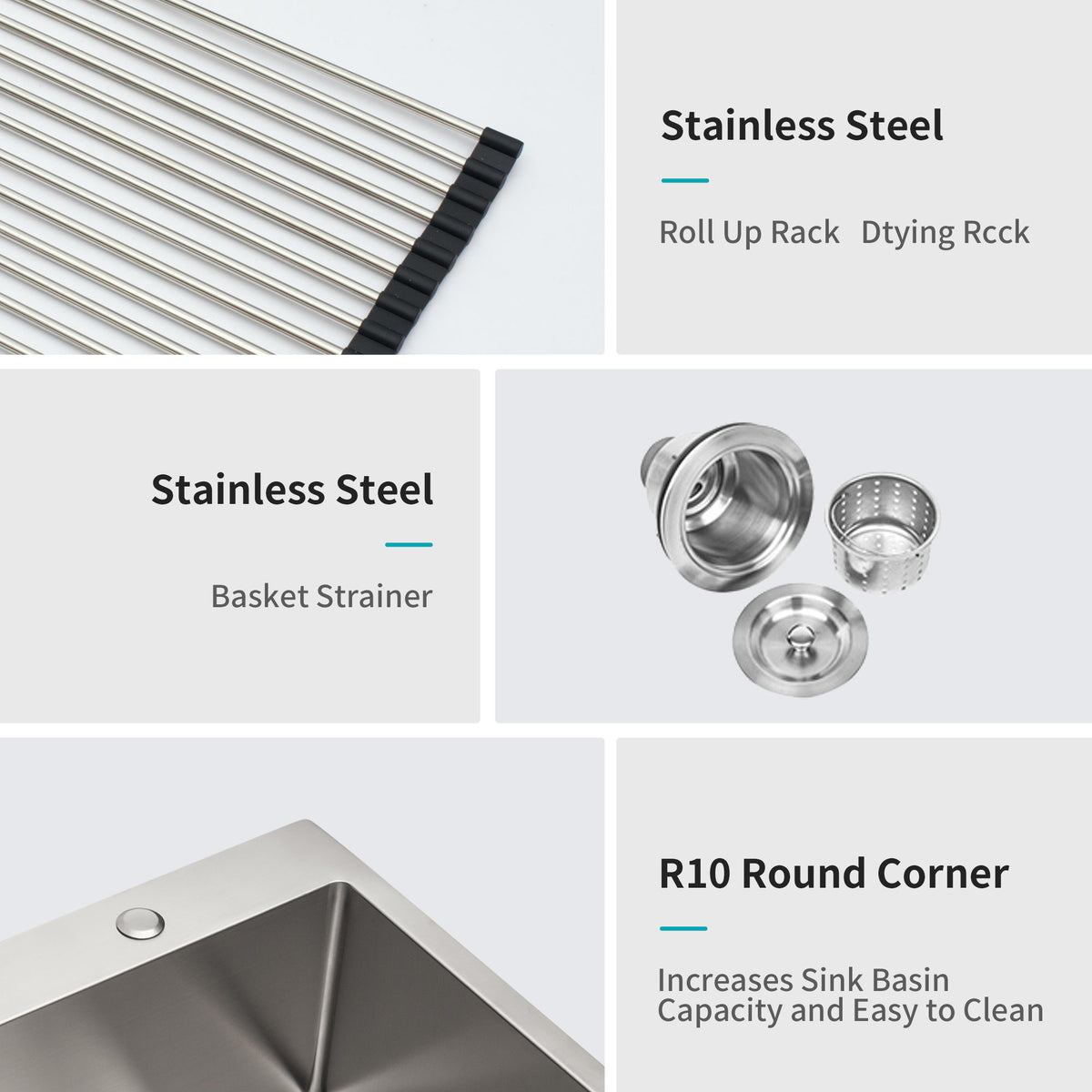 Farmhouse Style Topmount Apron Front Kitchen Sink With Easy Maintenance In Stainless Steel - Brushed Nickel