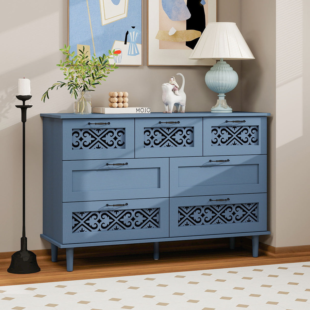 7 Drawer Classic Cabinet