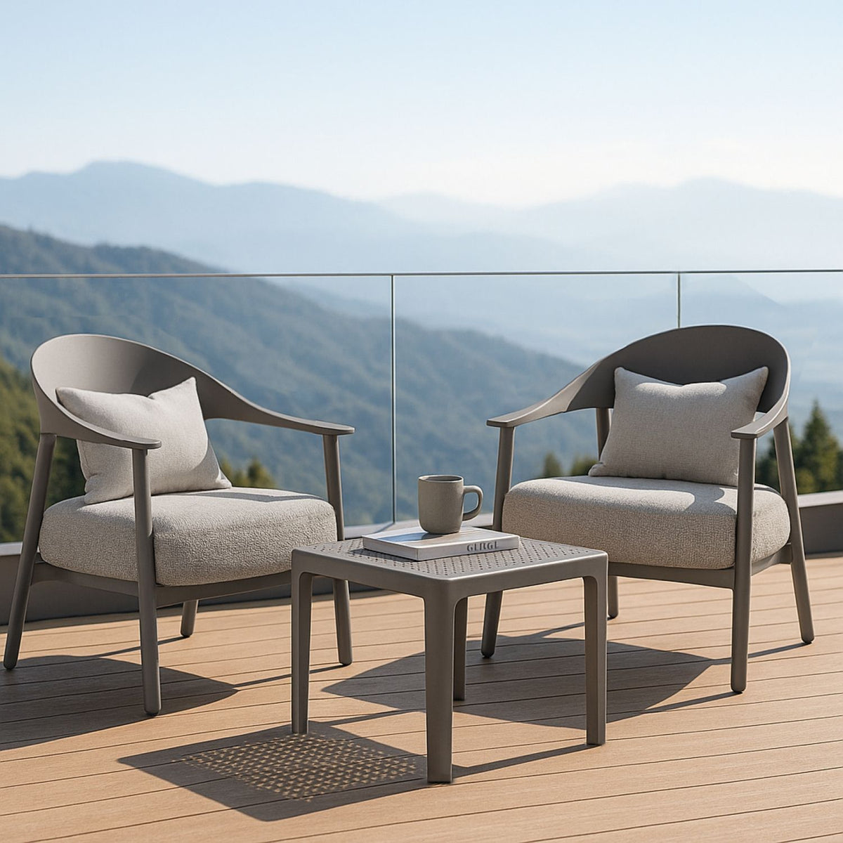 Furniture Set With Seat Cushions, Sturdy And Durable