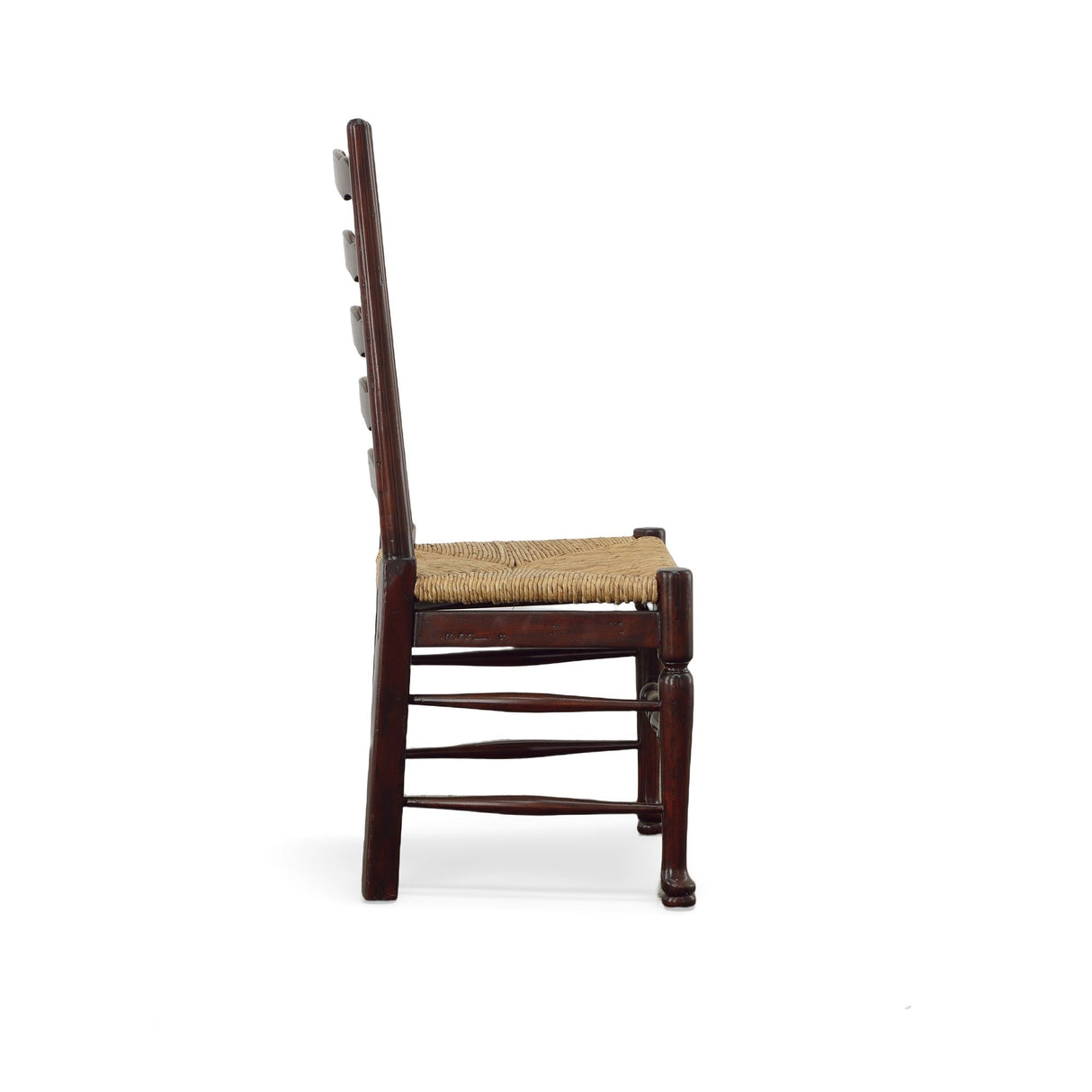 English Country - Ladderback Side Chair (Set of 2) - Dark Brown