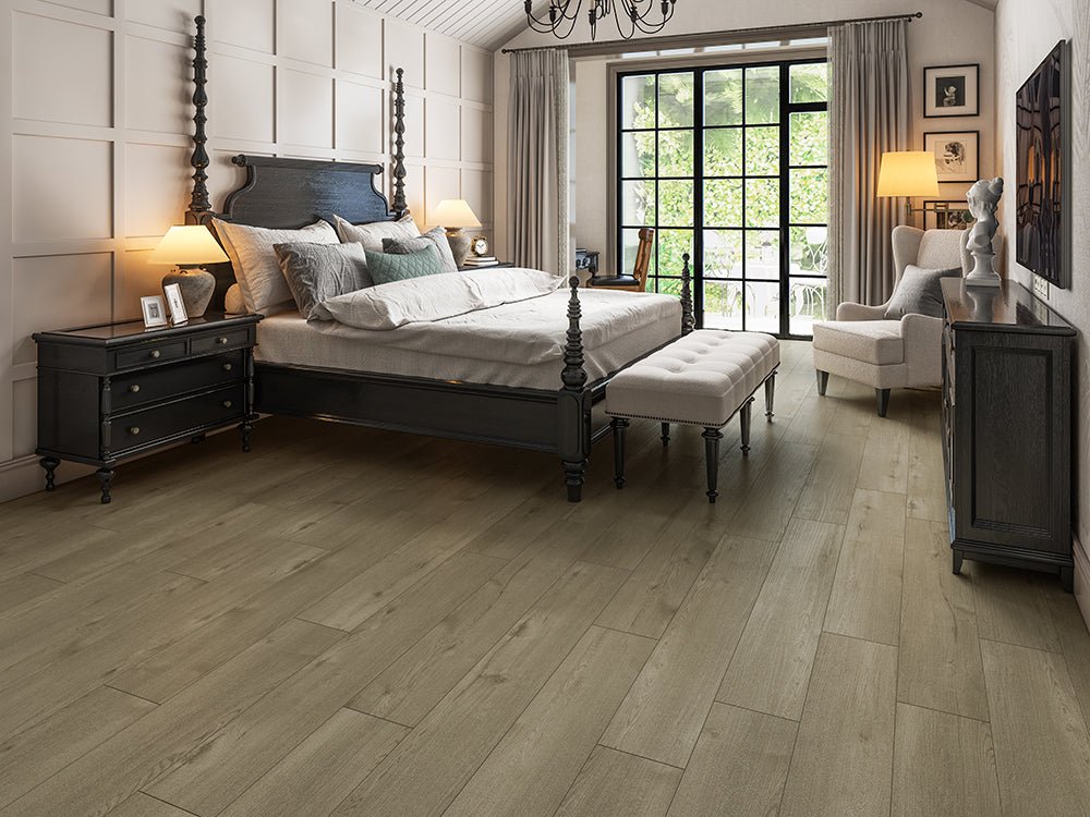 Casabella FirmFit Stateside Downtown Marion Square 7.6" 5mm SPC Vinyl Plank Flooring - Vinyl Flooring available at Alpine Outlets in Denver