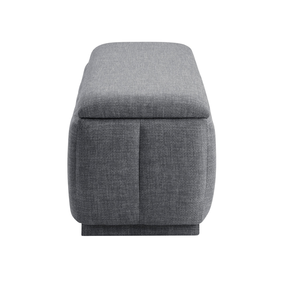 CAVINAS Modern Lift-Open Top Ottoman Bench with Internal Storage, Upholstered Storage Bench - Bedroom Furniture - Alpine Outlets