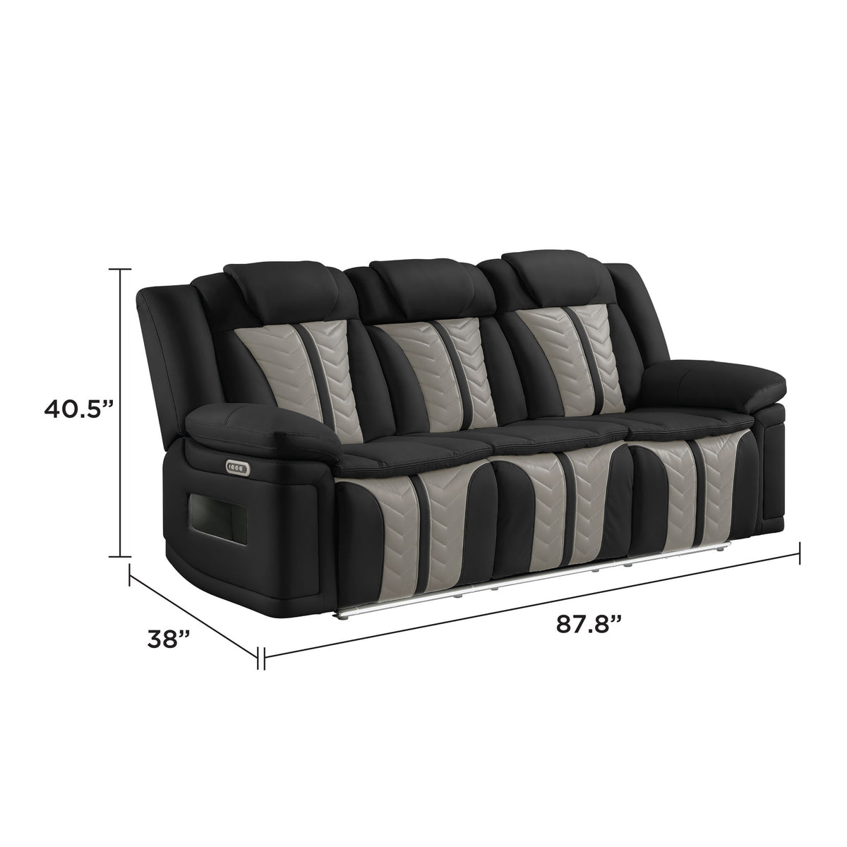 Cruiser - Power Reclining Set With LED Lighting