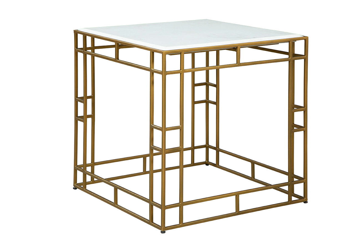 Cubes - Side Table - Gold
