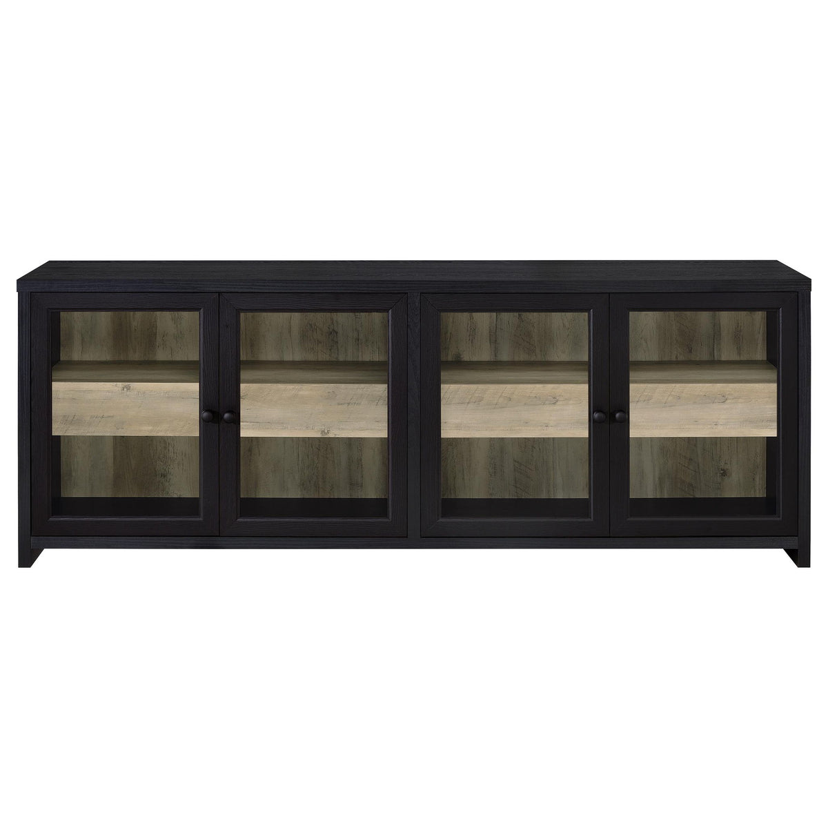 Kennison - 3 Piece Entertainment Center - Black