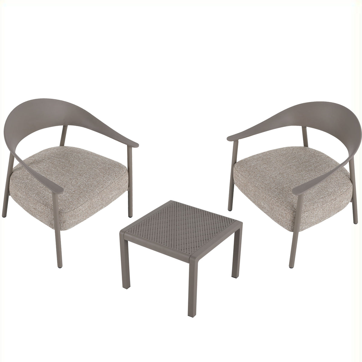 Furniture Set With Seat Cushions, Sturdy And Durable