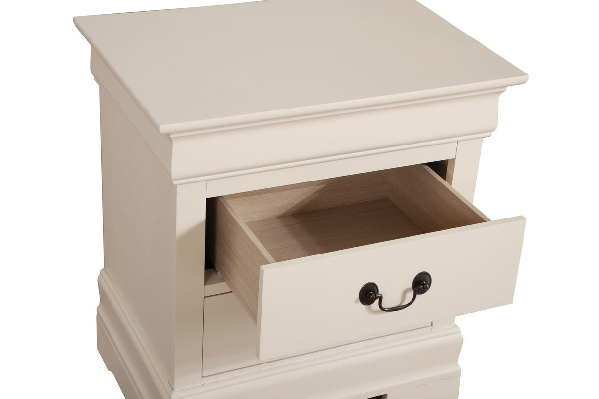Louis Phillipe - Nightstand - Wood