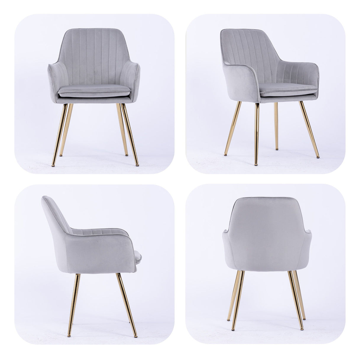 Modern Mid Back Dining Chairs