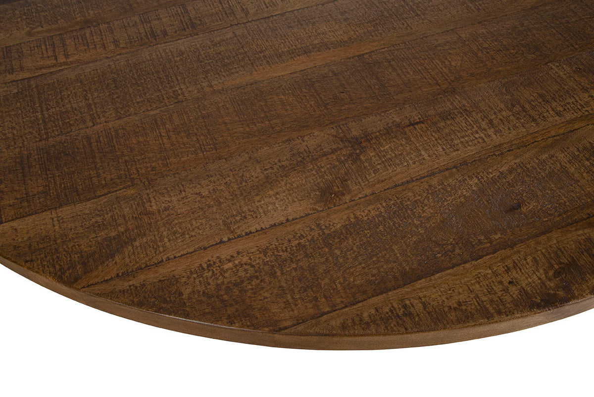 Bridgerton - Dining Table - Light Brown / Black