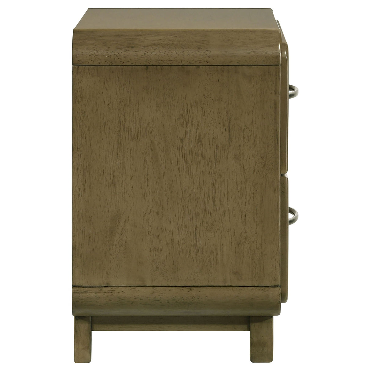 Tully - 2 Drawer Nightstand - Nutmeg Brown