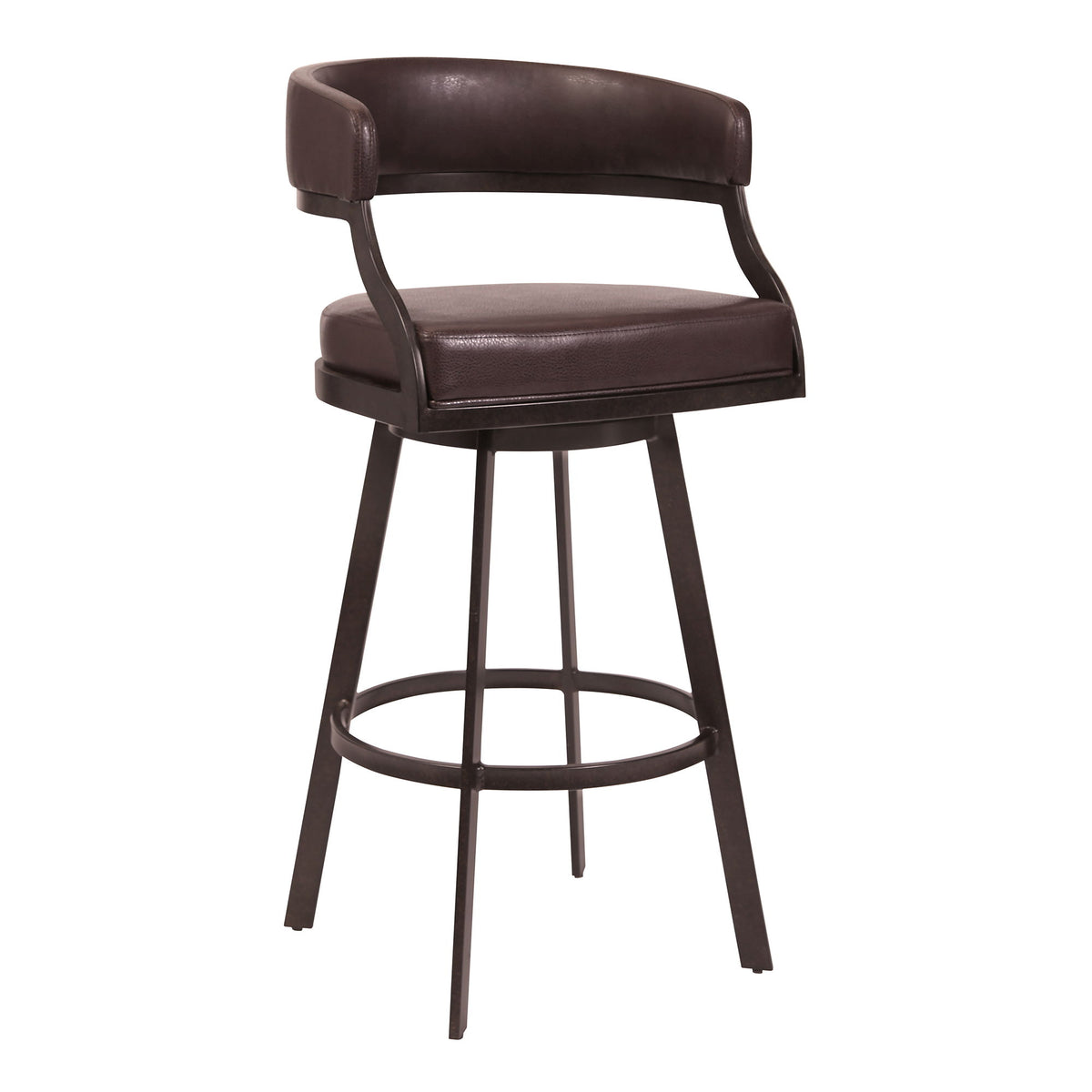 Saturn - Bar Height Bar Stool - Auburn Bay