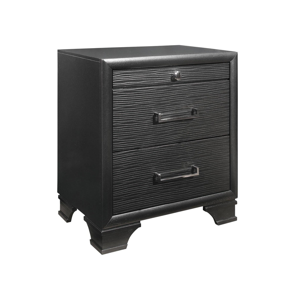 Civic - 5 Piece Storage Bedroom Set With Bookcase Headboard