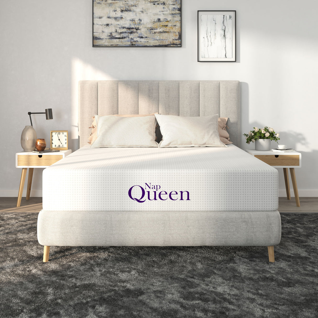 10" Charcoal Memory Foam Mattress