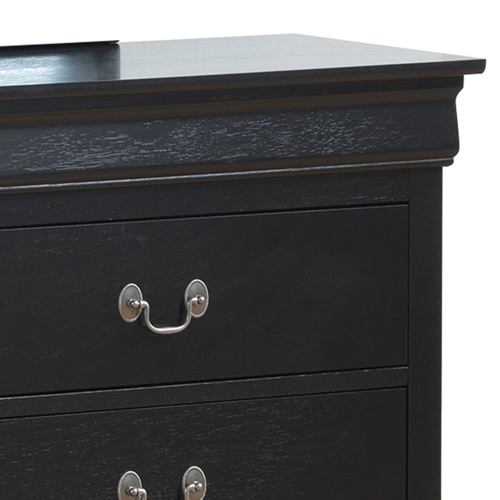 Traditional Elegant Dresser - Black