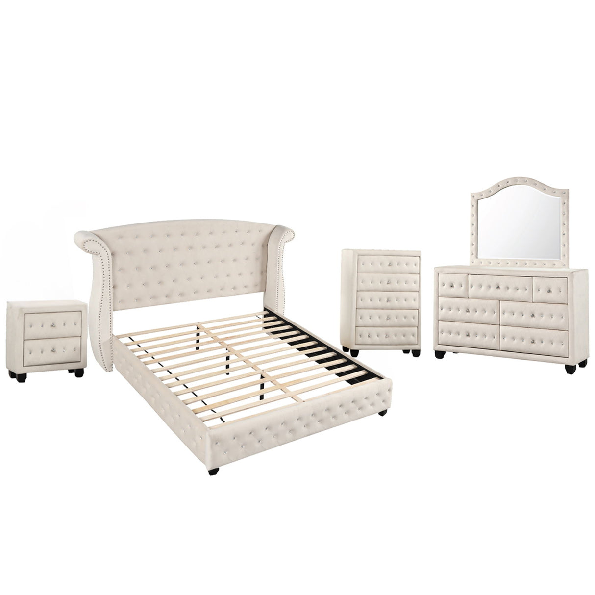 Sophia - 5 Piece Bedroom Set