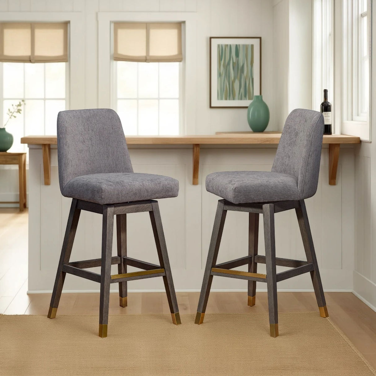 Amelia - Swivel Bar Stool