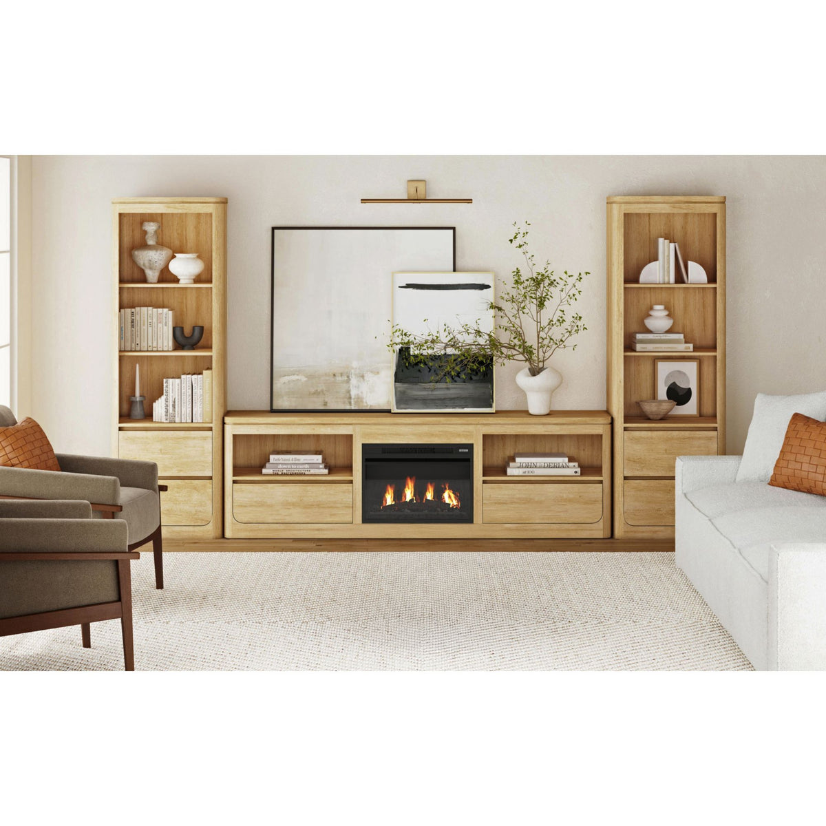 Rosalie - Entertainment Unit With 82" TV Console