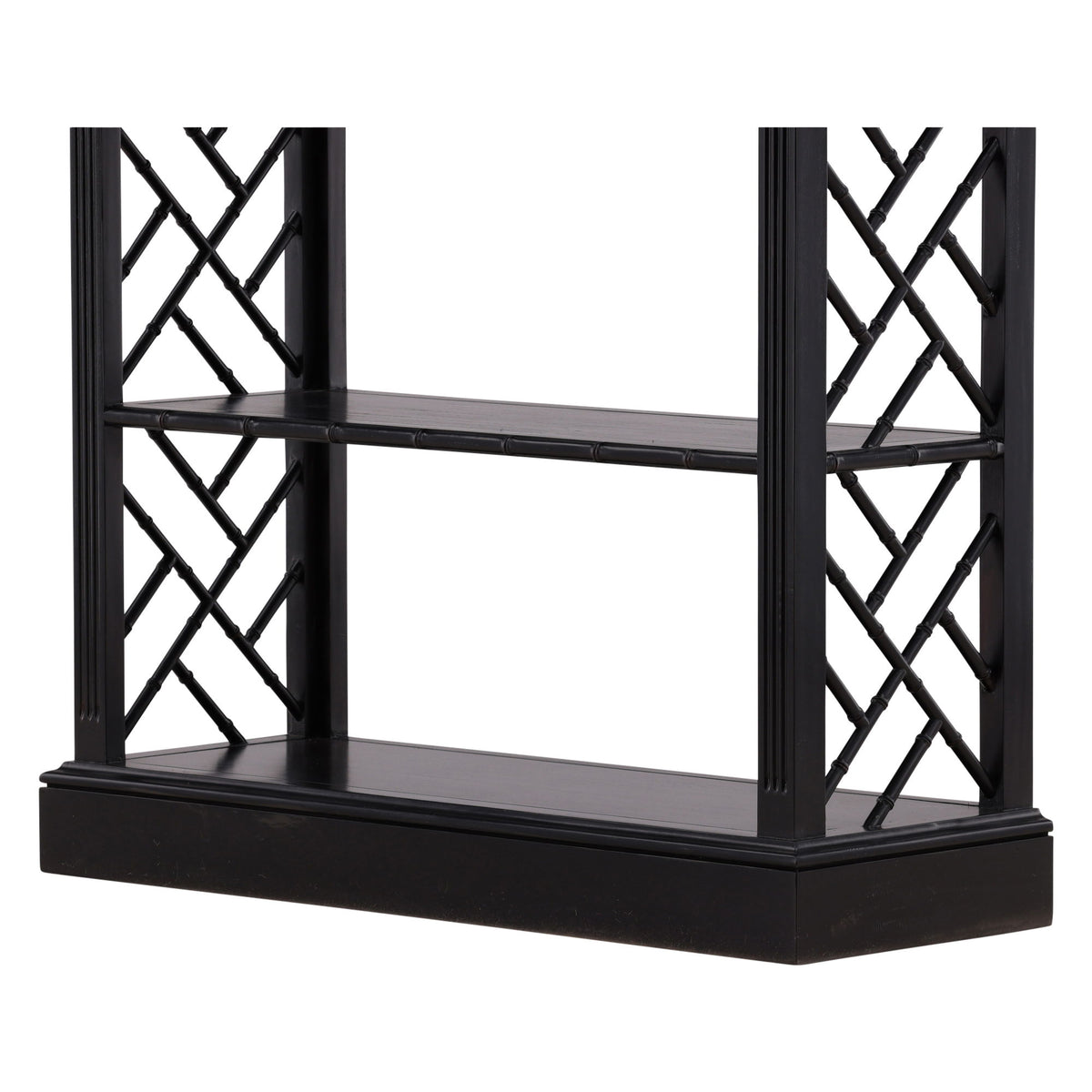 Selma - Bamboo Bookcase - Black
