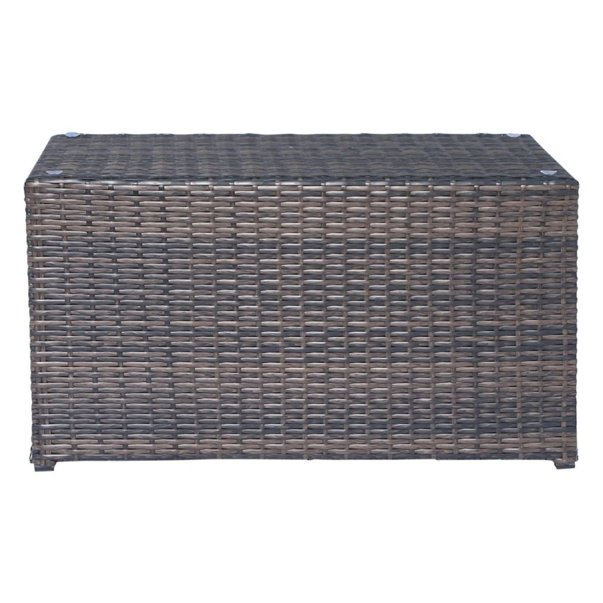 Handcrafted 4 Person Outdoor Seating Group With Plush Cushions - Espresso