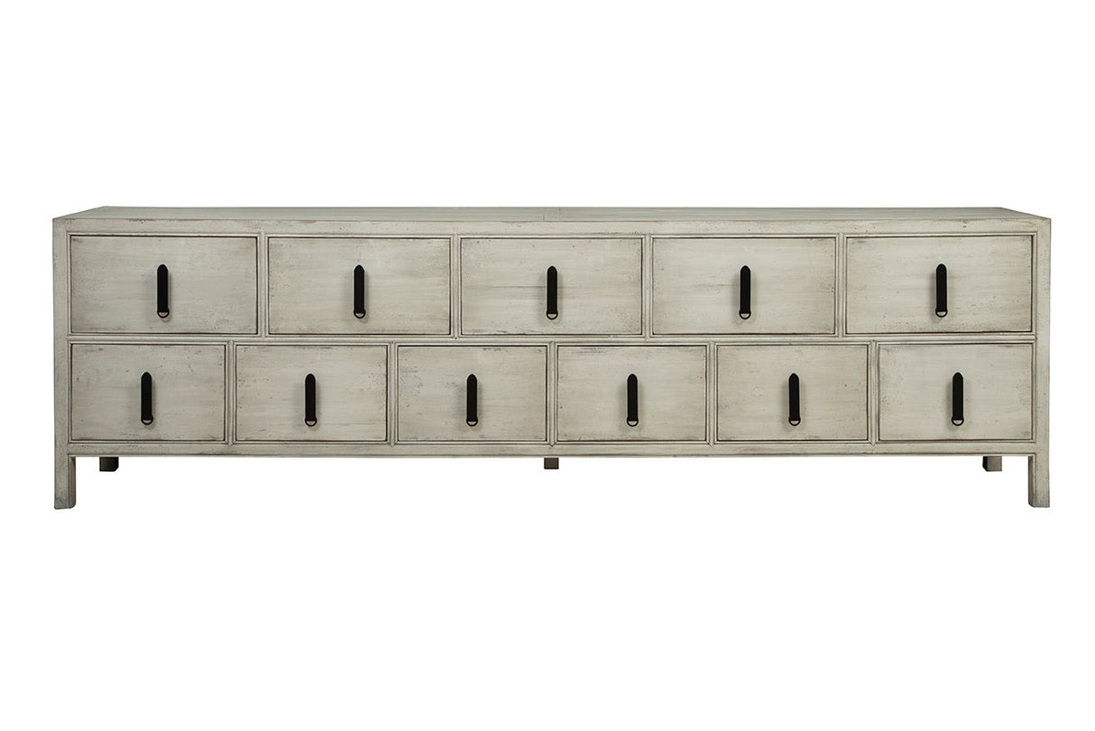 Bismark - Drawer Bank - Pearl Silver