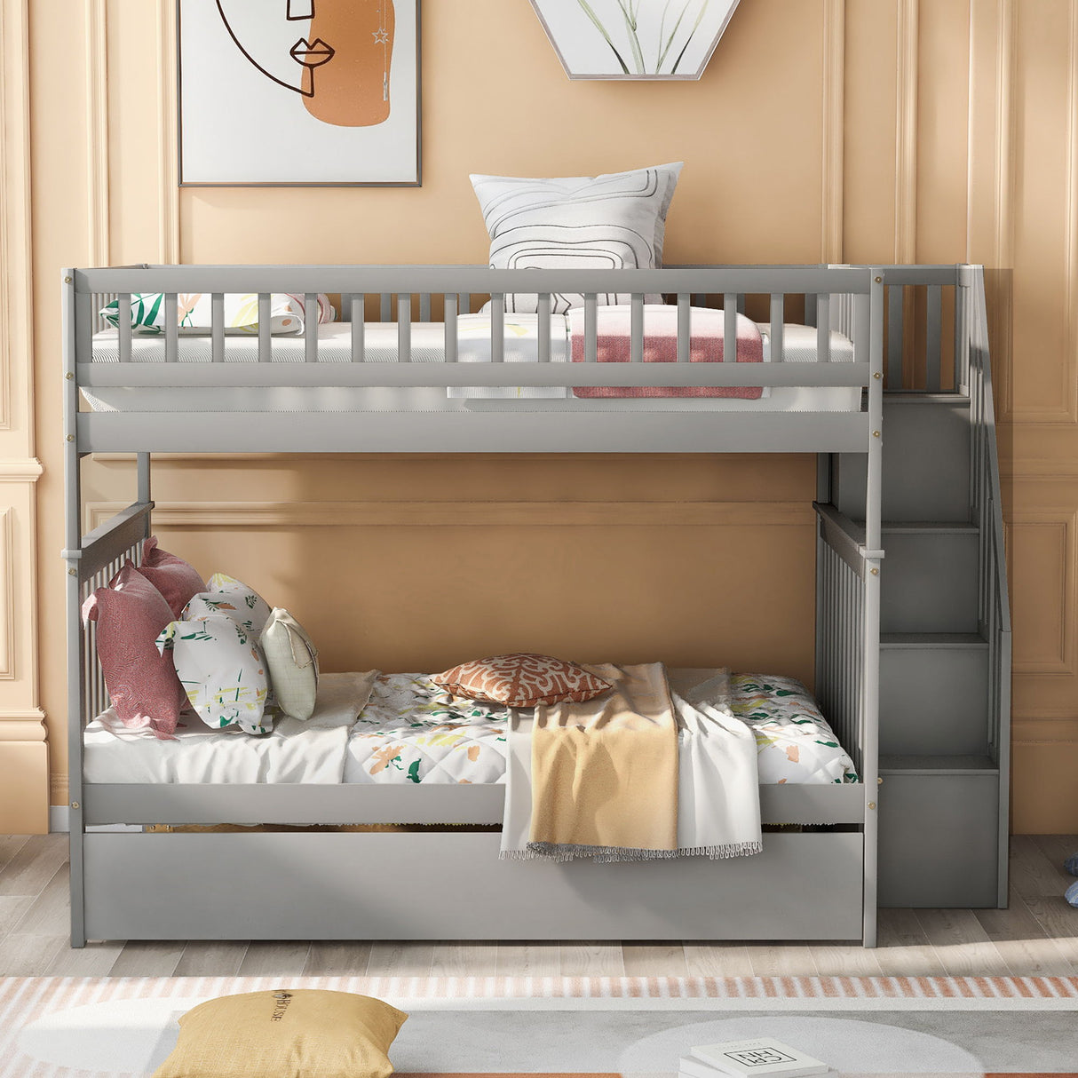 Bunk Bed & Staircase