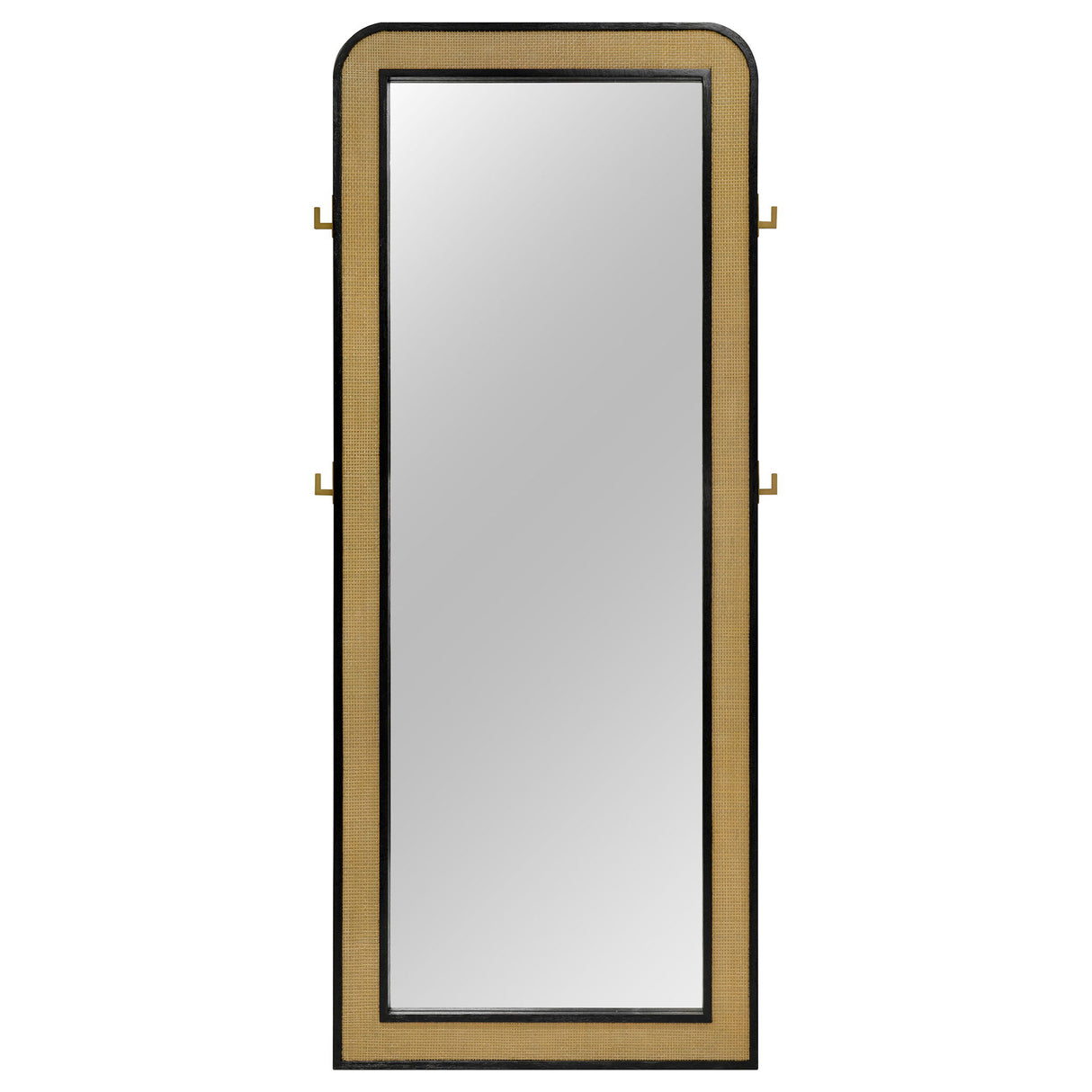 Benson - Standing Floor Mirror - Black