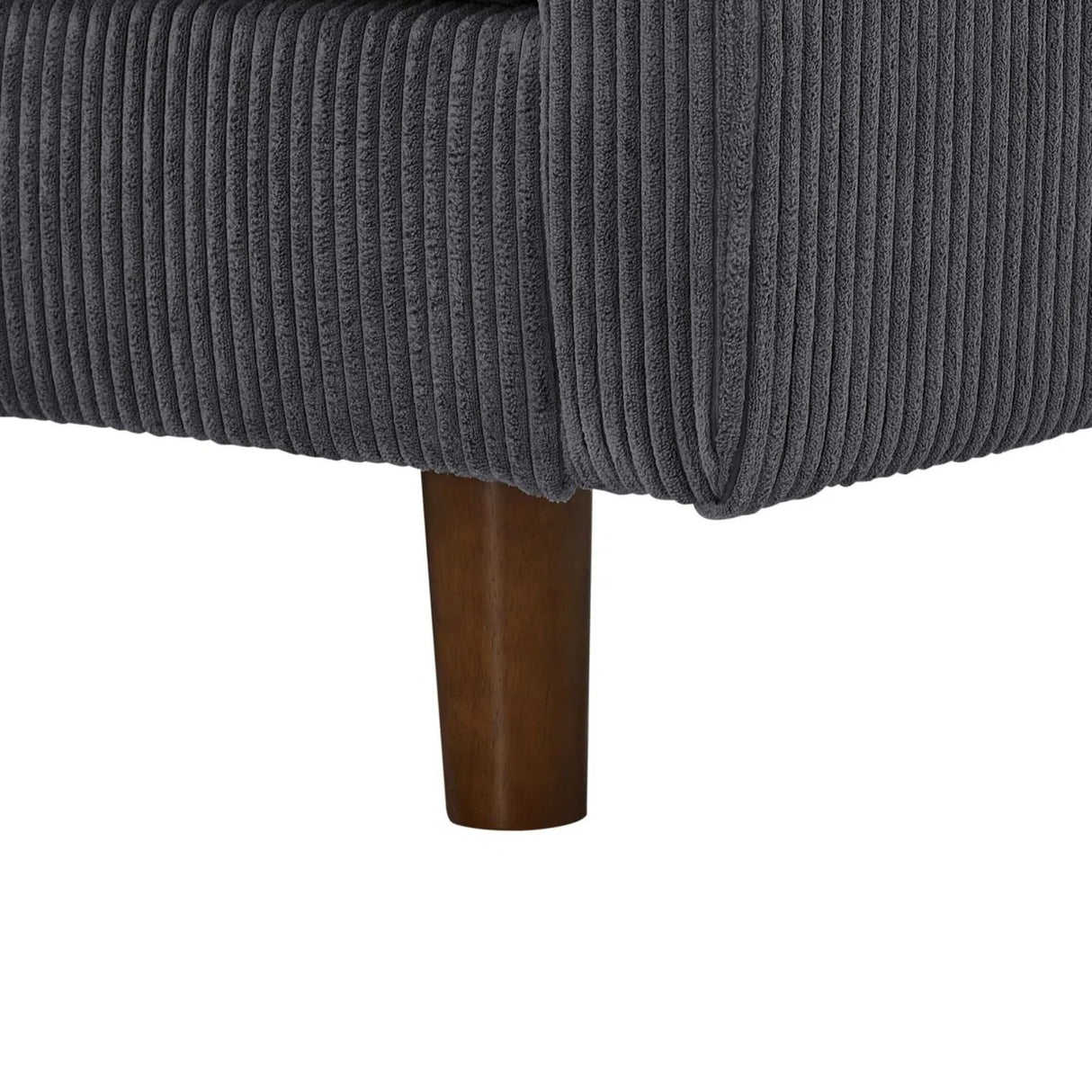 Upholstered Sectional With Toss Pillows