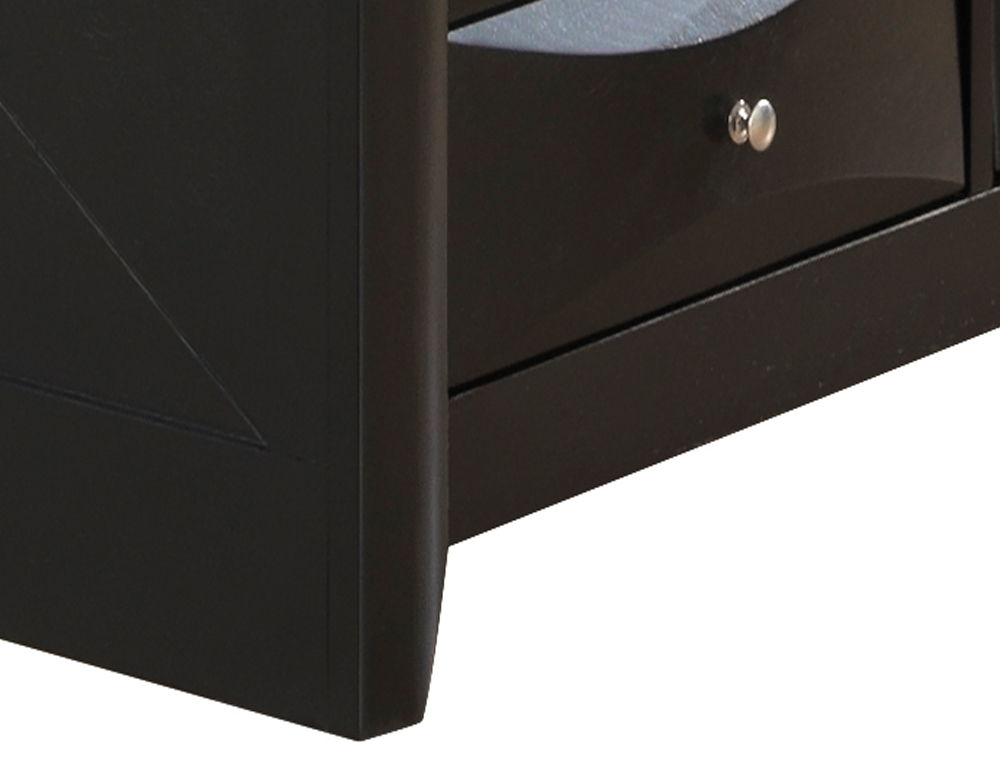 Modern Design Storage Bed With Bookcase Headboard