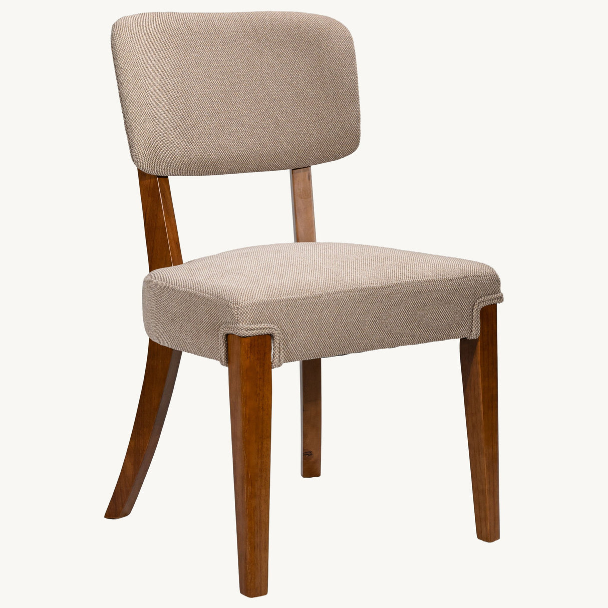 Contemporary Armless Dining Chairs (Set of 2)