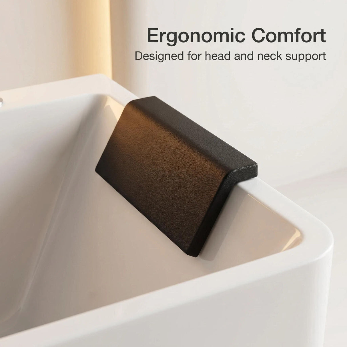 Xavier - Single Massage Bathtub, Equipped With Gfci Plug And Ul Certified Water Pump, Upc Certified Drain - Milk White