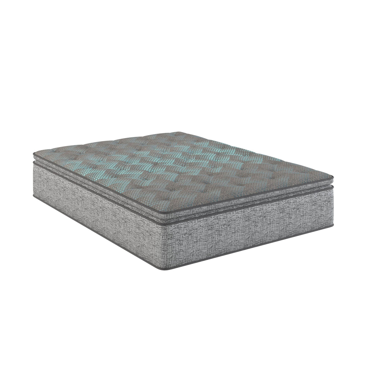 Comfort Care - 12" Hybrid Euro Top Mattress Plush Comfort, Foam