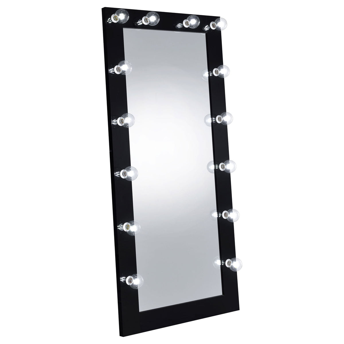 Theron - Floor Mirror With LED Lighting