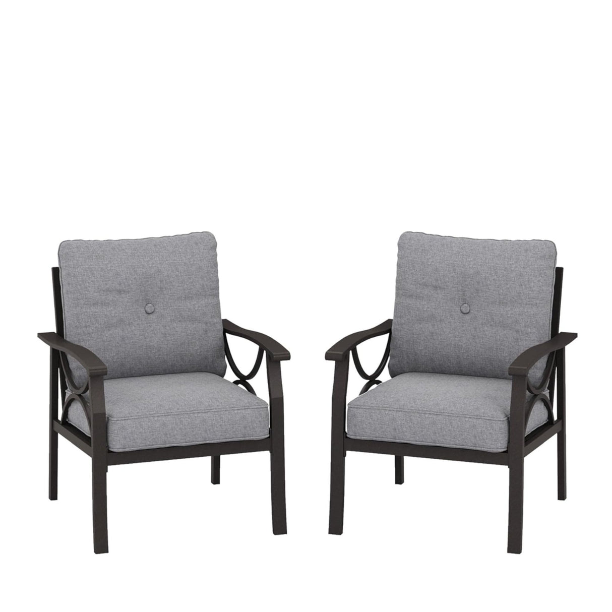 Patio Furniture Set With Coffee Table And Cushions For Backyard