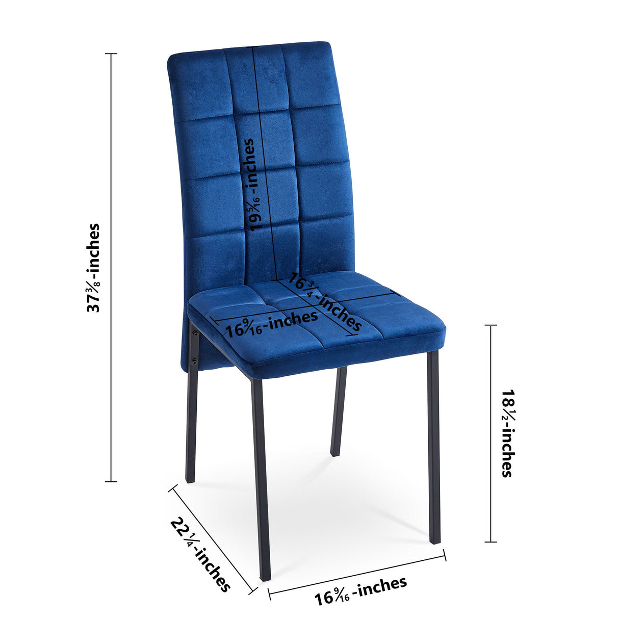 5 Piece Dining Set Including High Back Nordic Dining Chair & Creative Design Dining Table