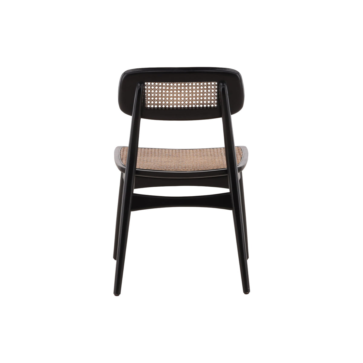 Macie - Side Chair (Set of 2) - Black / Light Brown