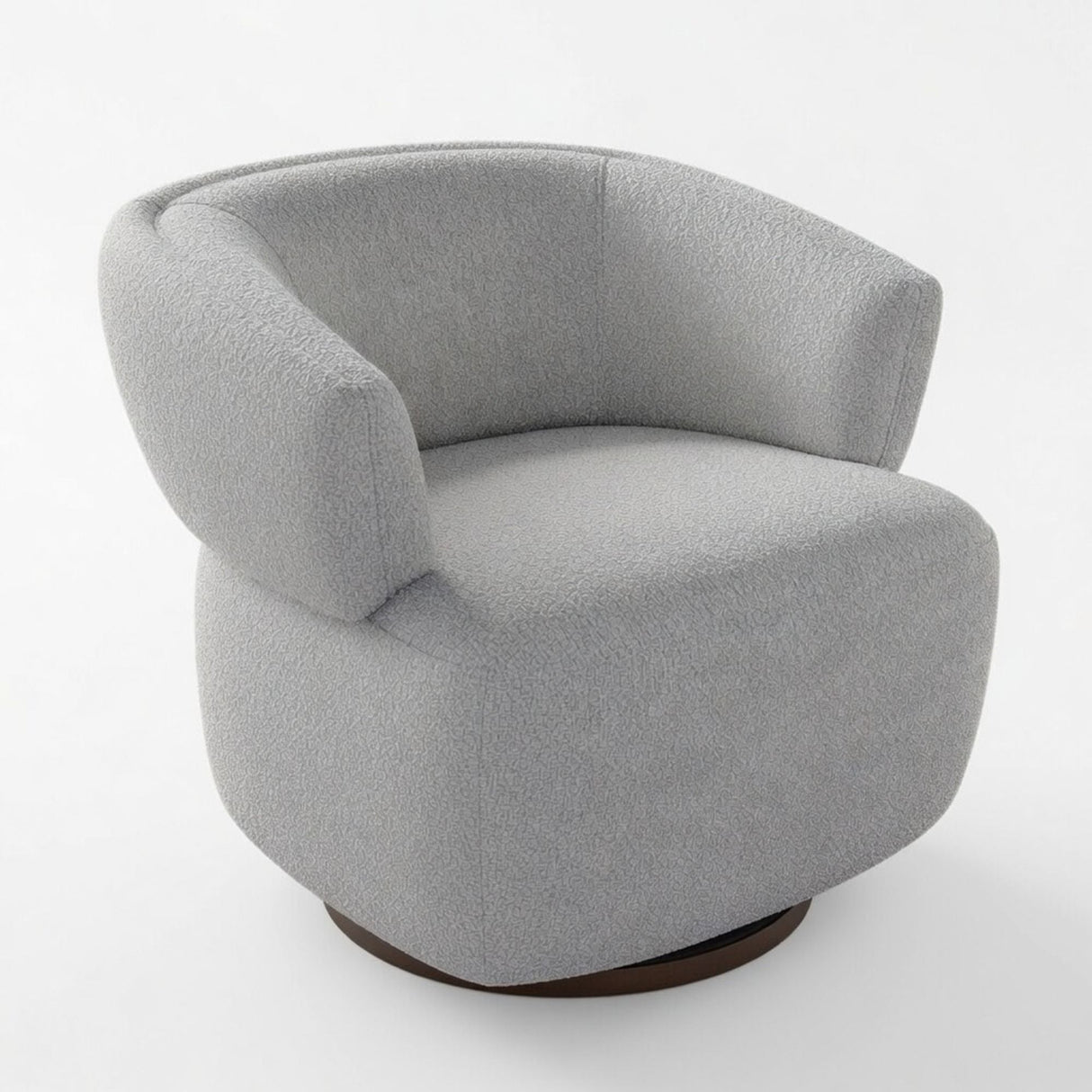 Swivel Barrel Accent Oversized Club Chair