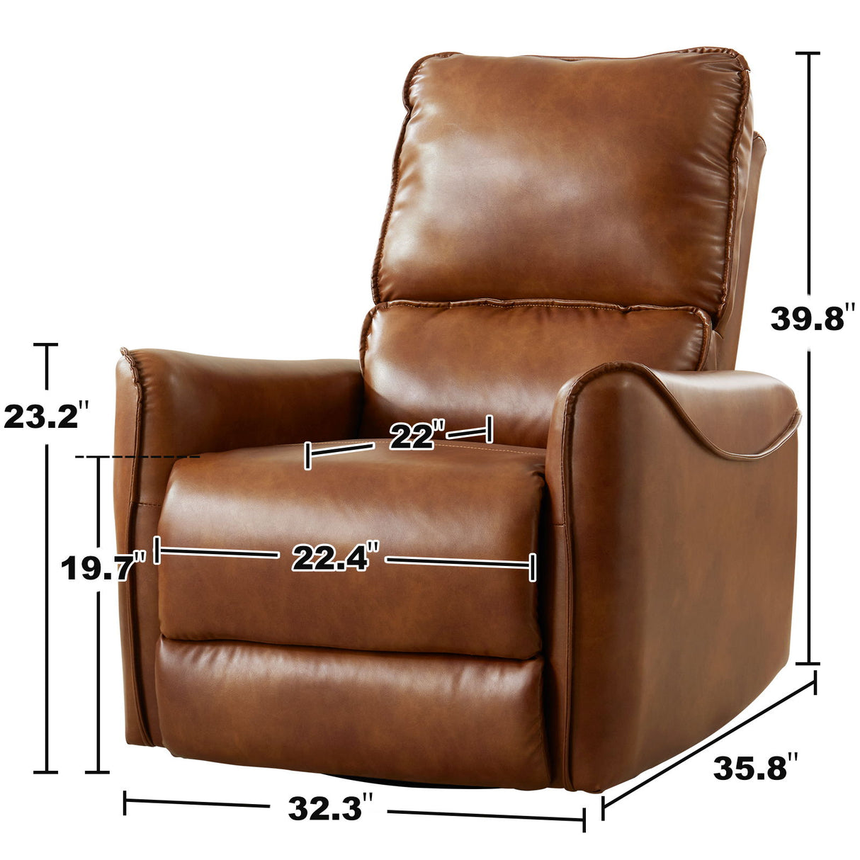 Electric Recliner Chair With Rocker And Swivel