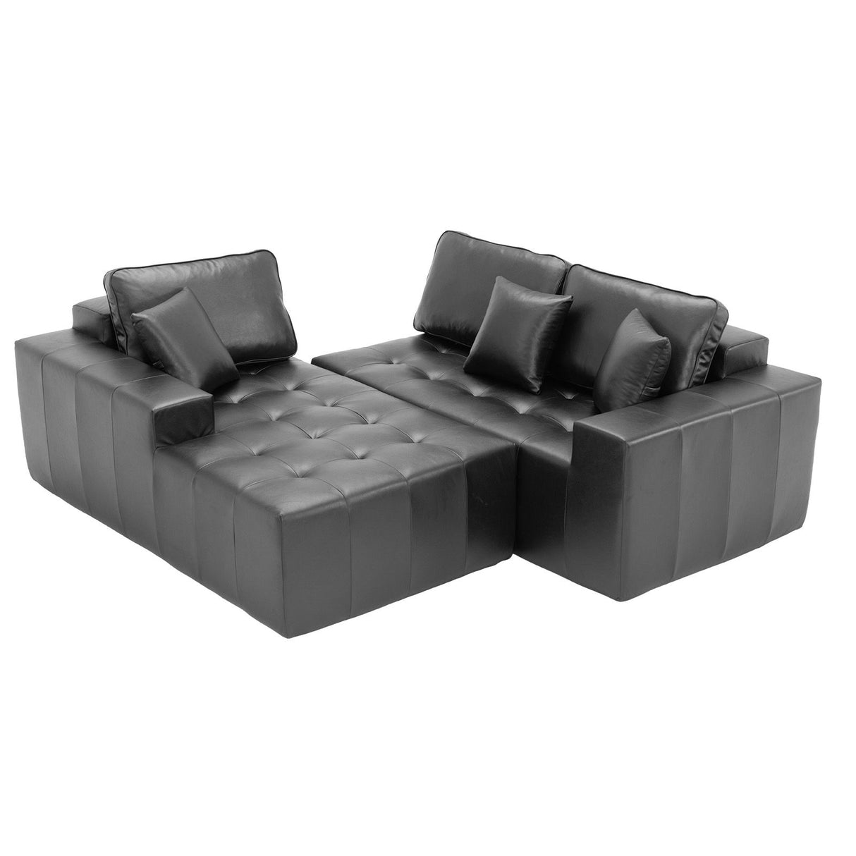 L - Shaped Corner Chaise Sofa Bed