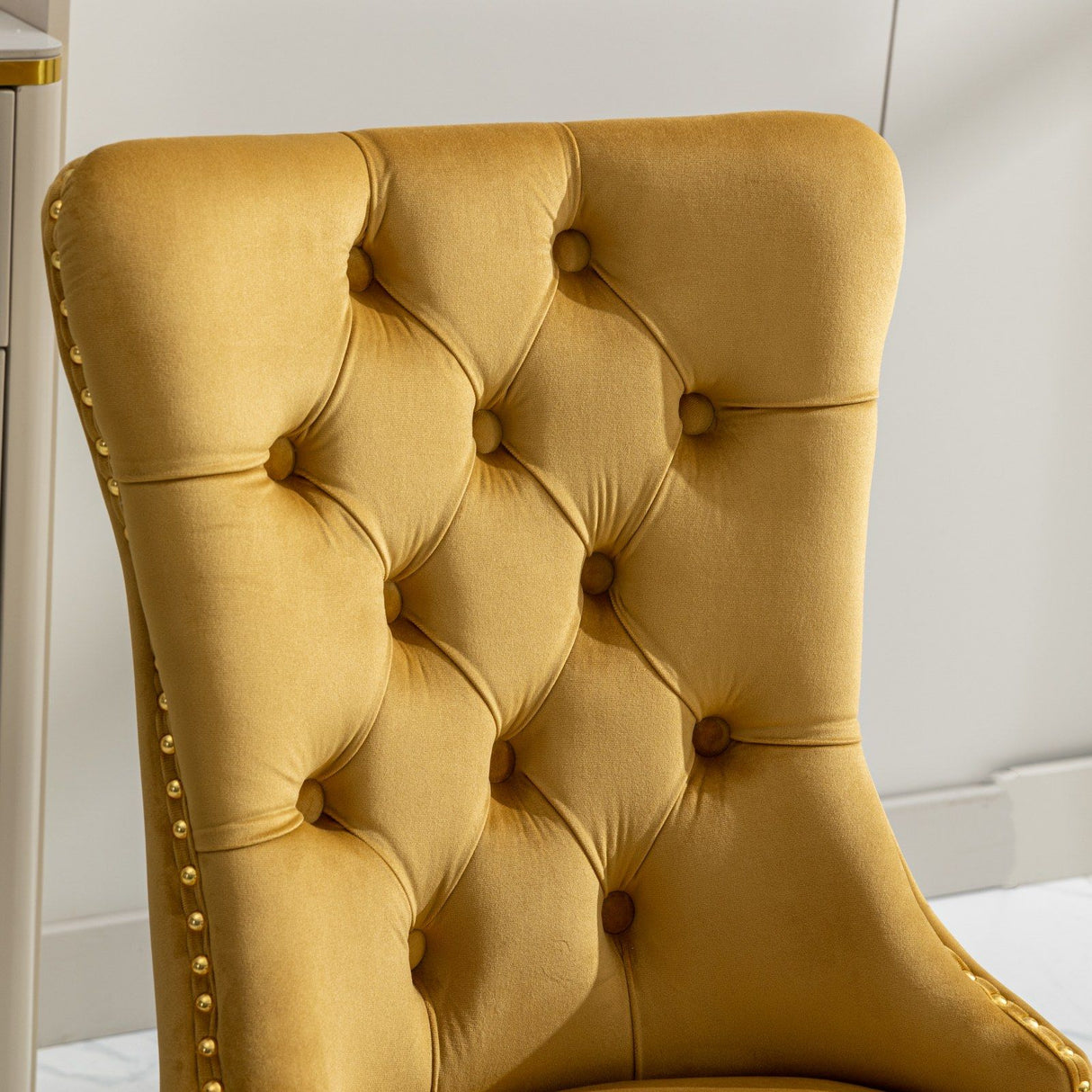 Nikki - Modern, High-End Tufted Dining Chair (Set of 2)