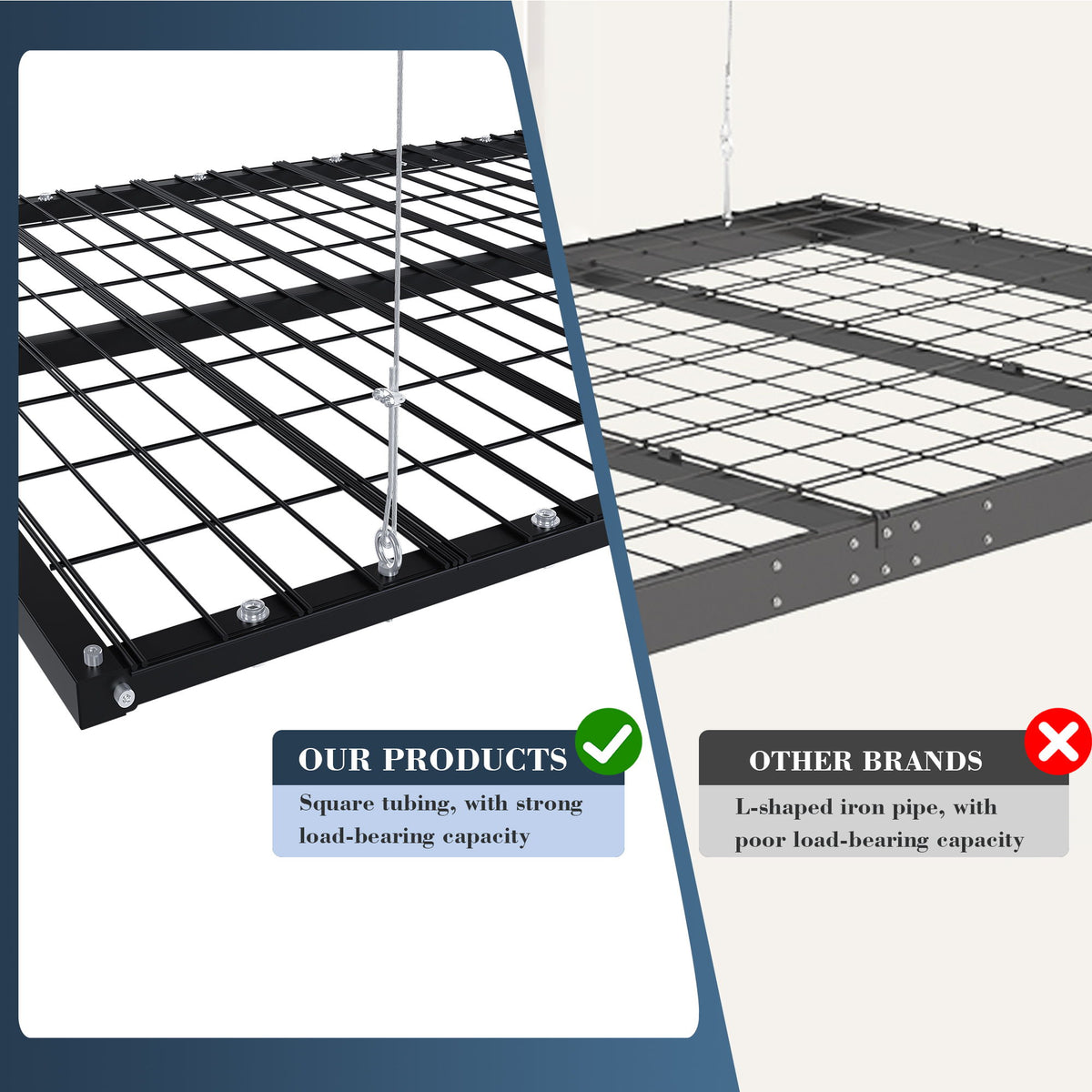 Overhead Garage Storage Rack