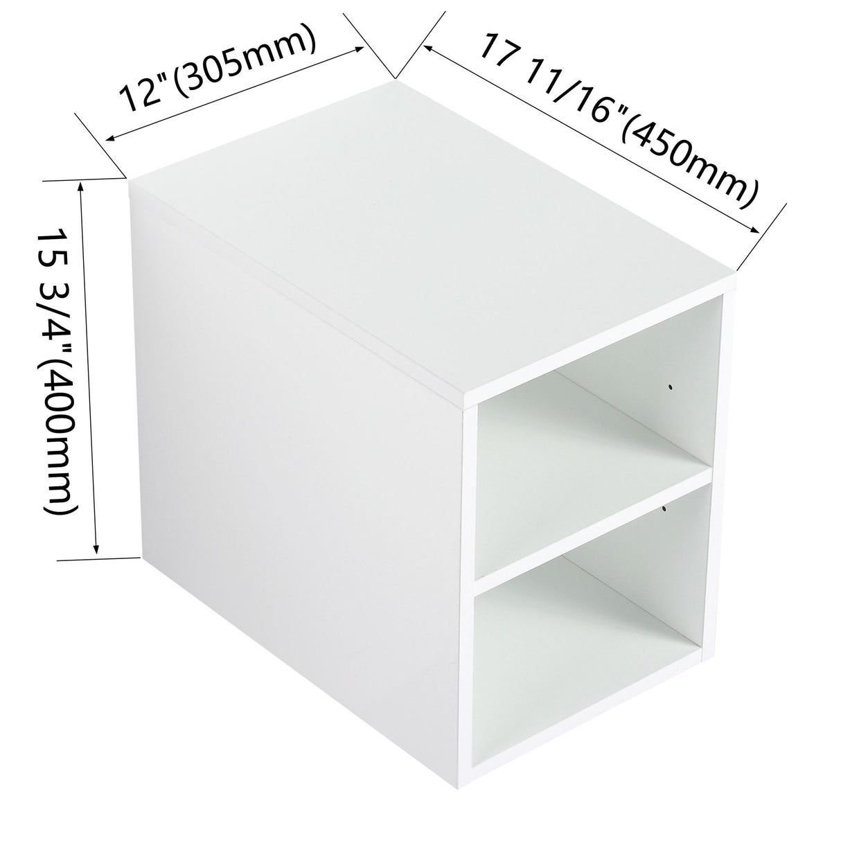 Wall Mounted Bathroom Vanity With Sink, Cabinet & Half Door