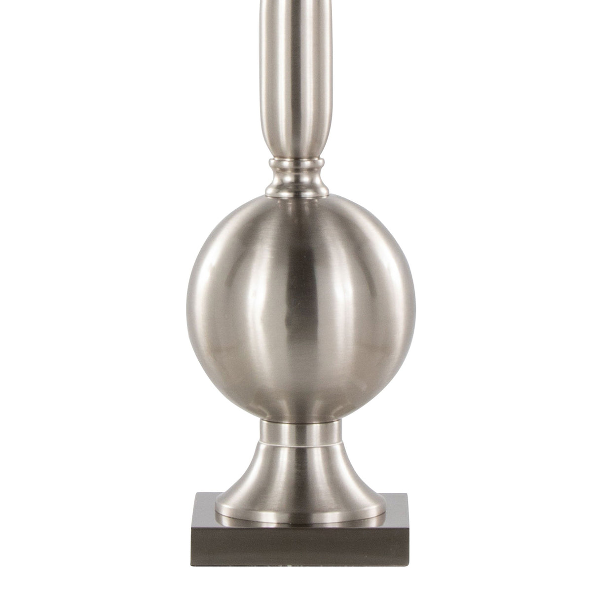 Joan - Contemporary Table Lamp (Set of 2) - Brushed Nickel