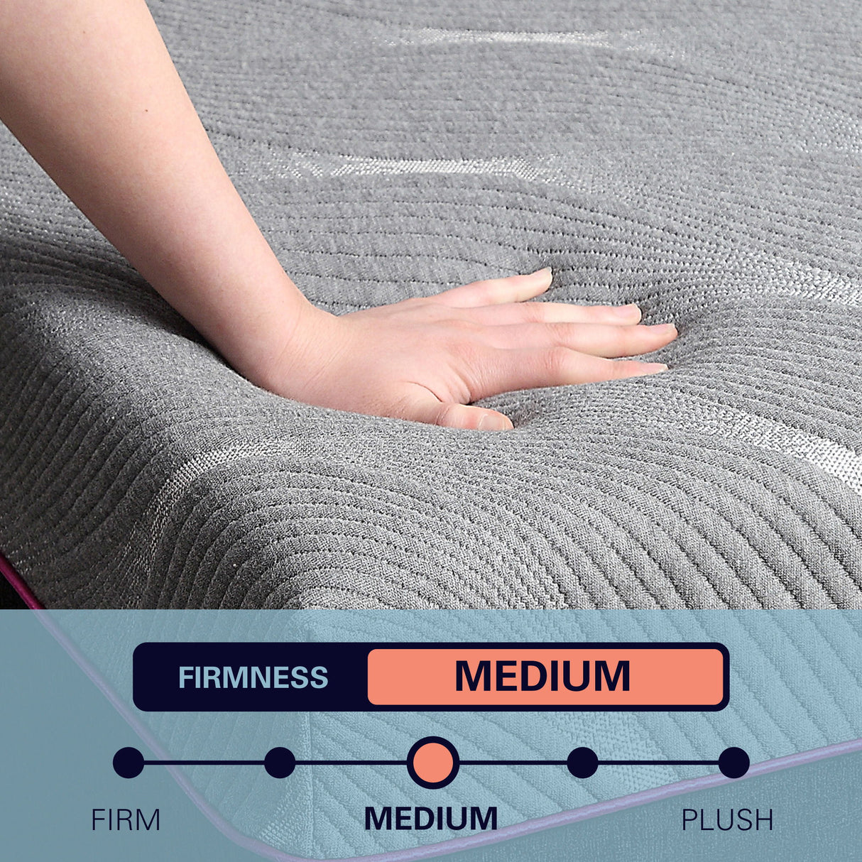 12" Refresh Flex Head Hybrid Cooling Fast Responding Latex Foam & Coil Mattress