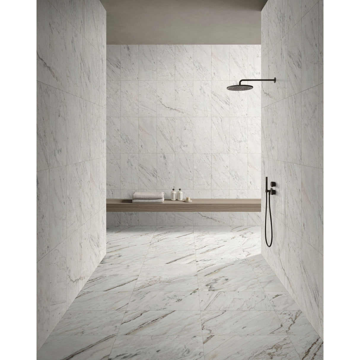 Textured Finished, 3D Tiles For Wall Decoration (Set of 4)