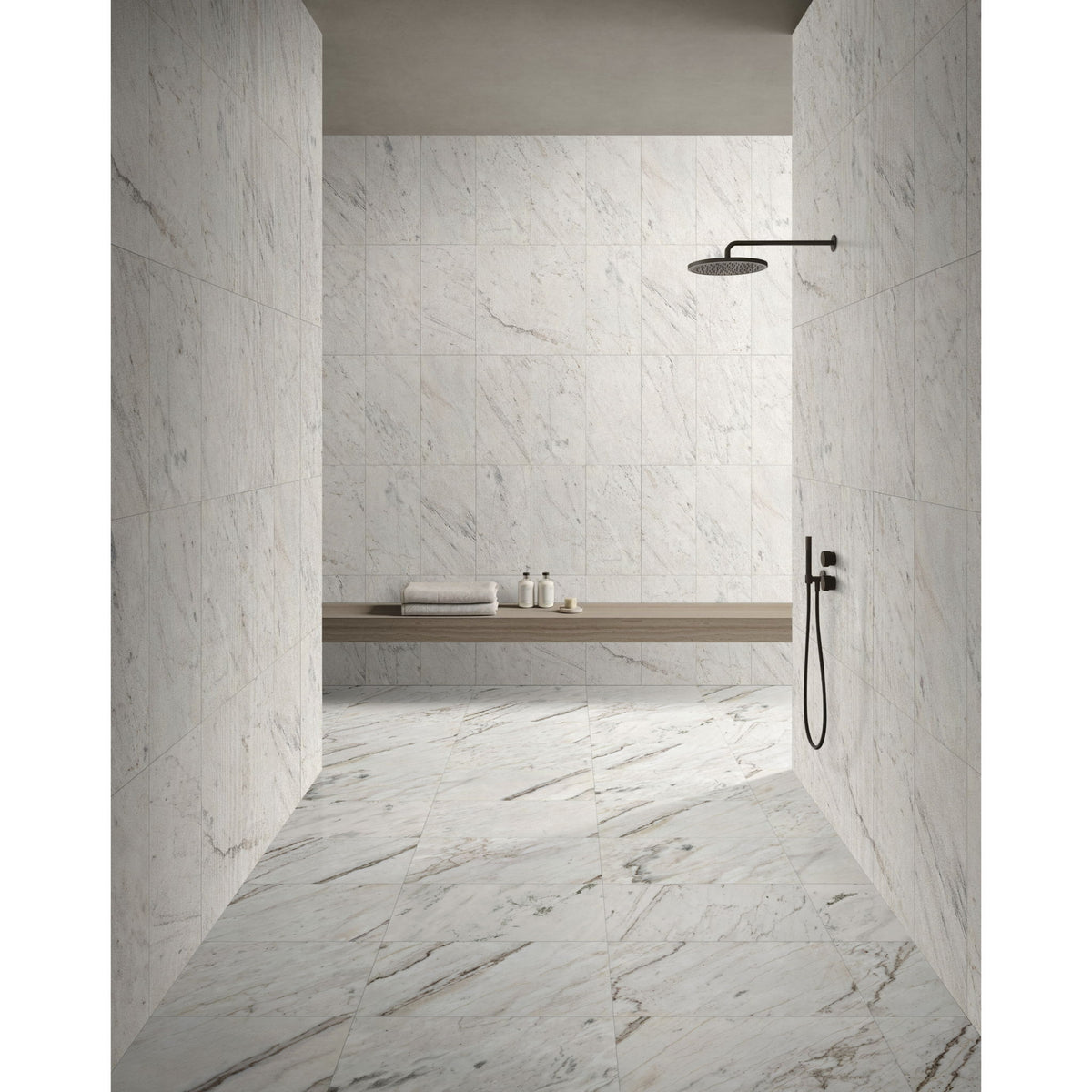 Textured Finished, 3D Tiles For Wall Decoration (Set of 4)