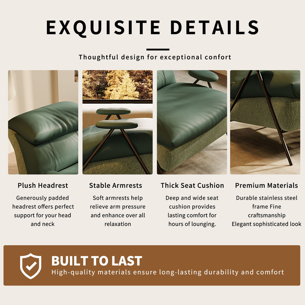 Ergonomic Single Chair